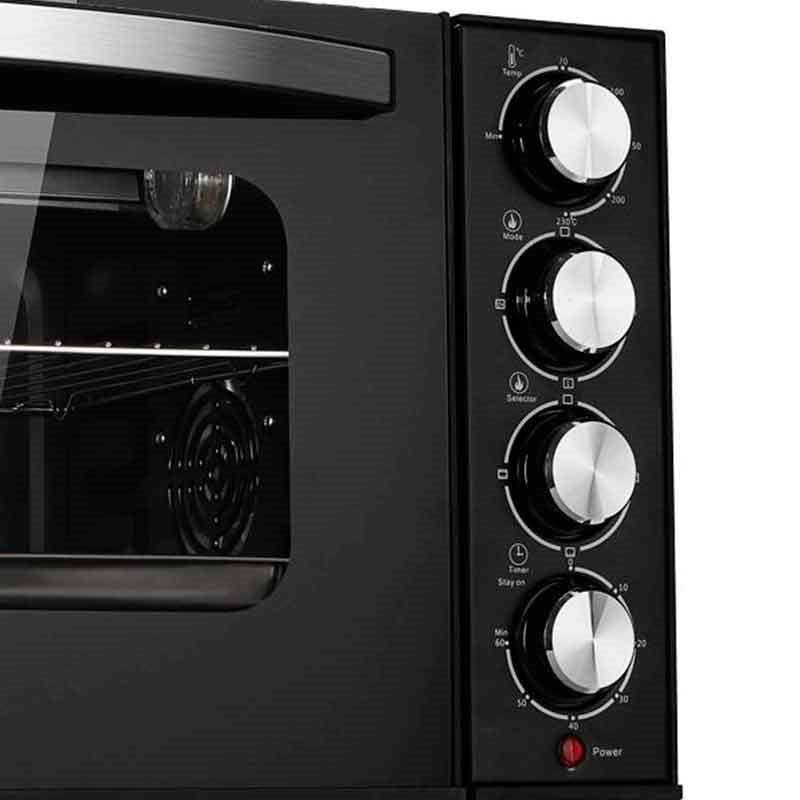 Comelec Ho3800ie Bordovn 1800w 38l 230ºc 5 funktioner Rustfrit stål 33,5x50x37,5 cm