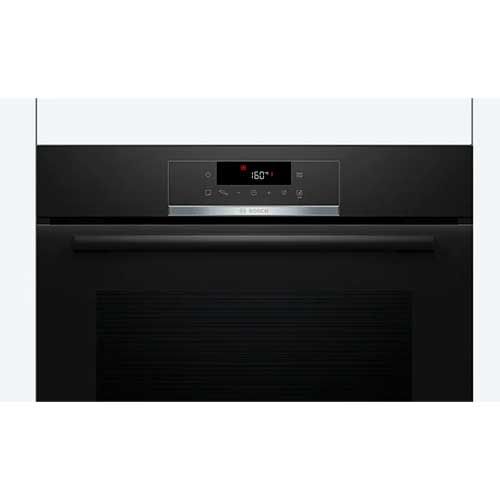 Bosch HBA572BB3F 60cm 71L Multifunktionsovn, Pyrolytisk, Airfry 3D, Hotair, Sort, Klasse A+