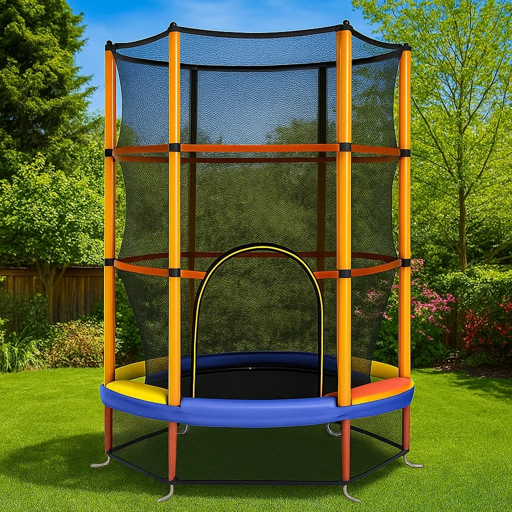 Trampolines 140x190 cm multicolores - sBIoeiqM26kX