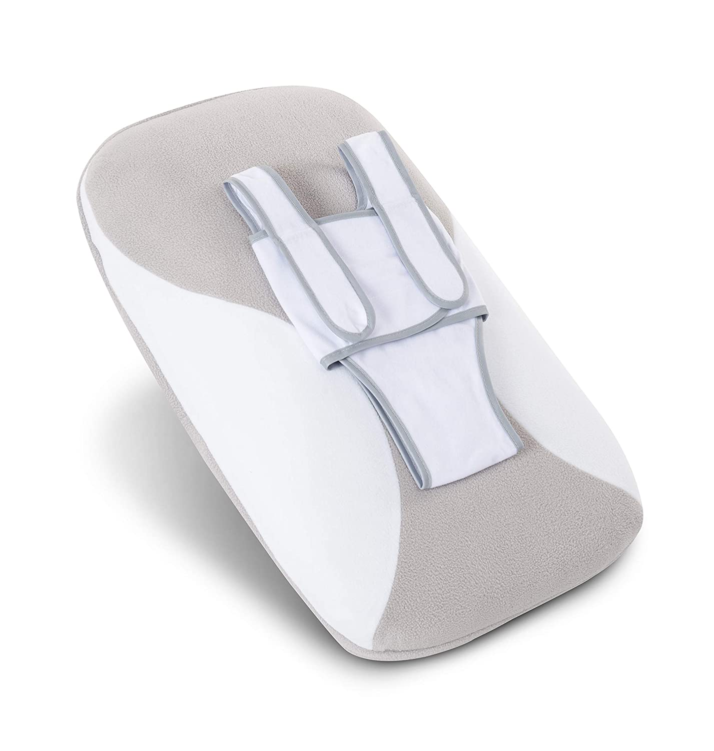 Oreiller confort pour nouveau-né Babocush avec vibrations douces et son de battement de cœur, aide à prévenir les coliques, soulage les gaz et le reflux, offre un temps essentiel sur le ventre