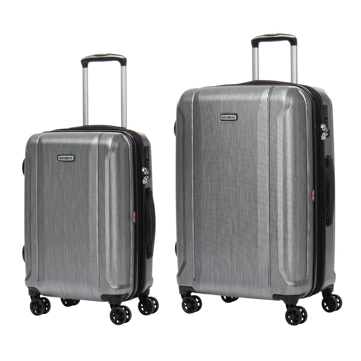2025 Samsonite Omni 3.0 - Ensemble de 2 valises extensibles à roulettes (bagage cabine et bagage moyen)