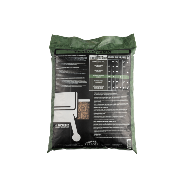 Carob træpiller til grill Traeger