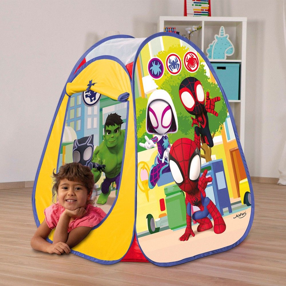 Spidey und sein Superteam Pop-Up-Kinderzelt 75x75x90 cm