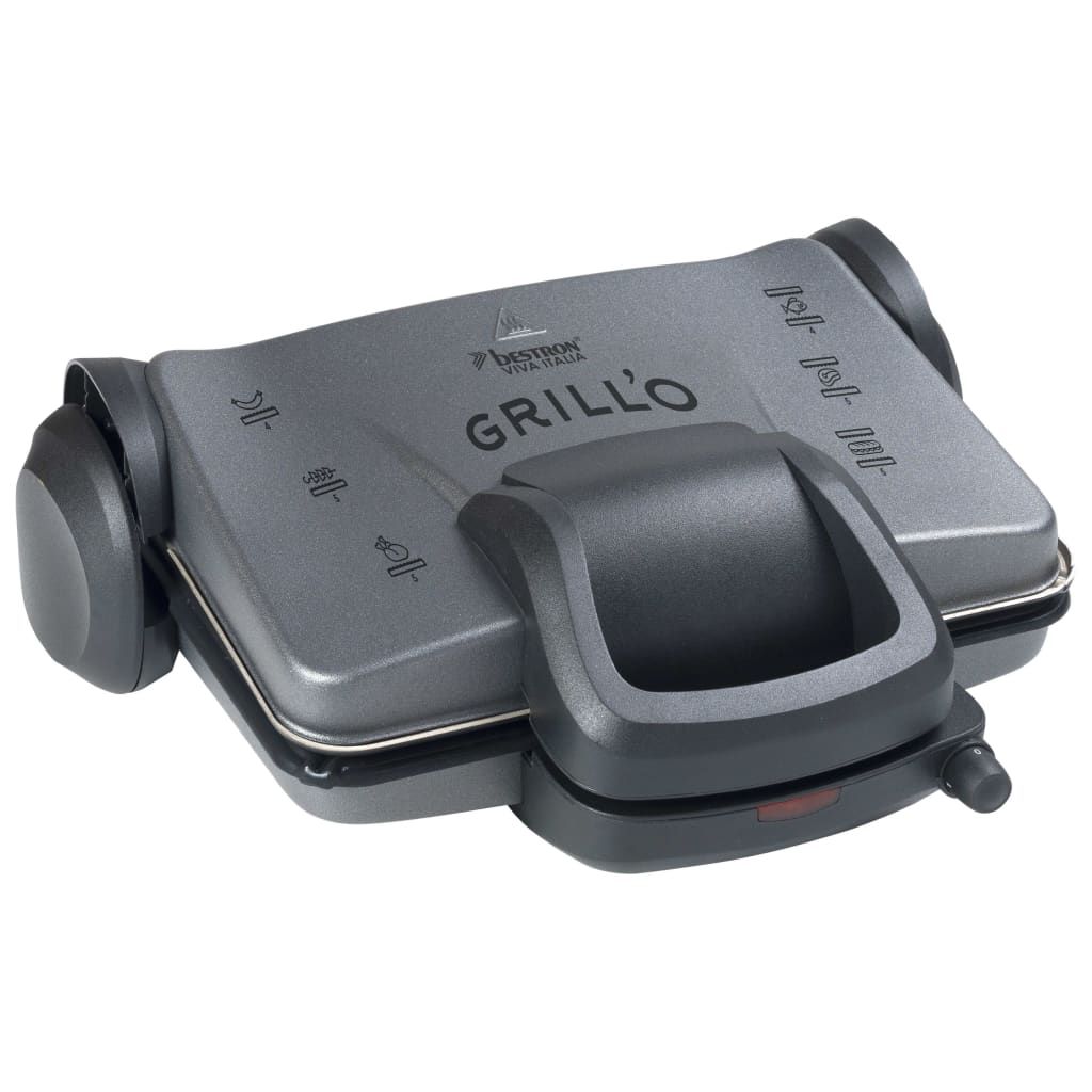 Grill de contact Viva Italia ACG380 1800 W Gris 31x22 cm Bestron