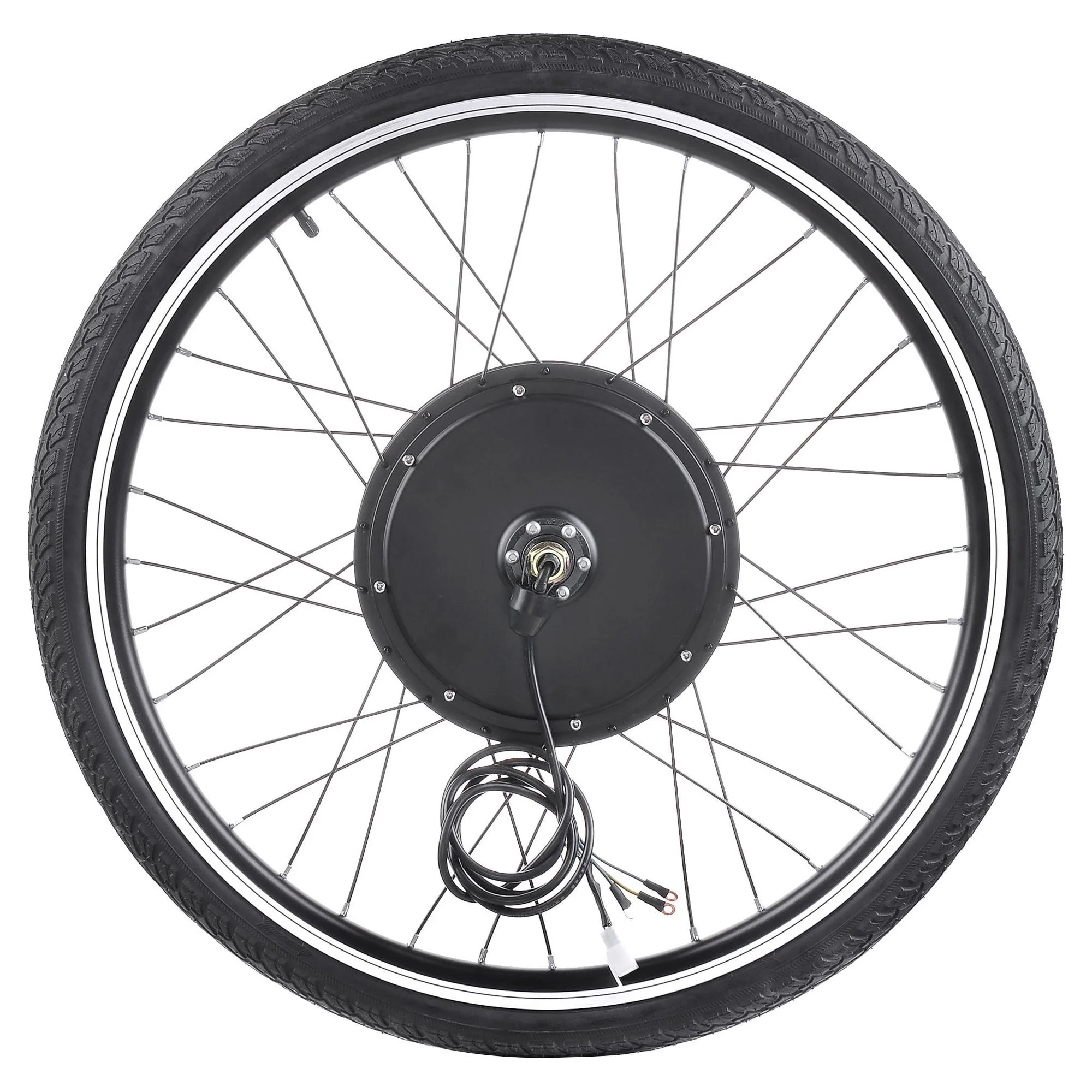 Yescom Electric Bike Conversion Kit 48V 1000W 26" Front Wheel E - Bike Conversion Kit Dual Mode Controller