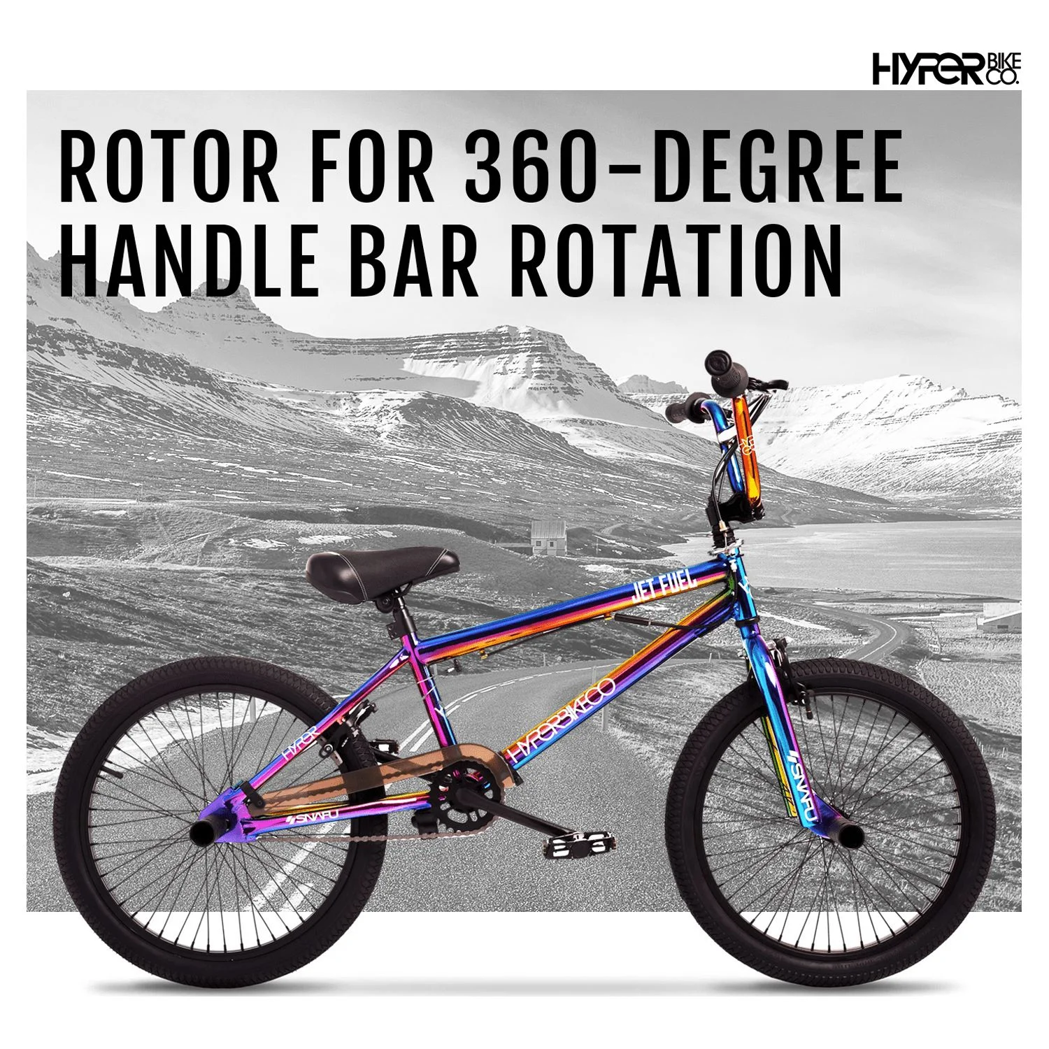 Vélo BMX Hyper Bicycles Jet Fuel 20" pour enfants.