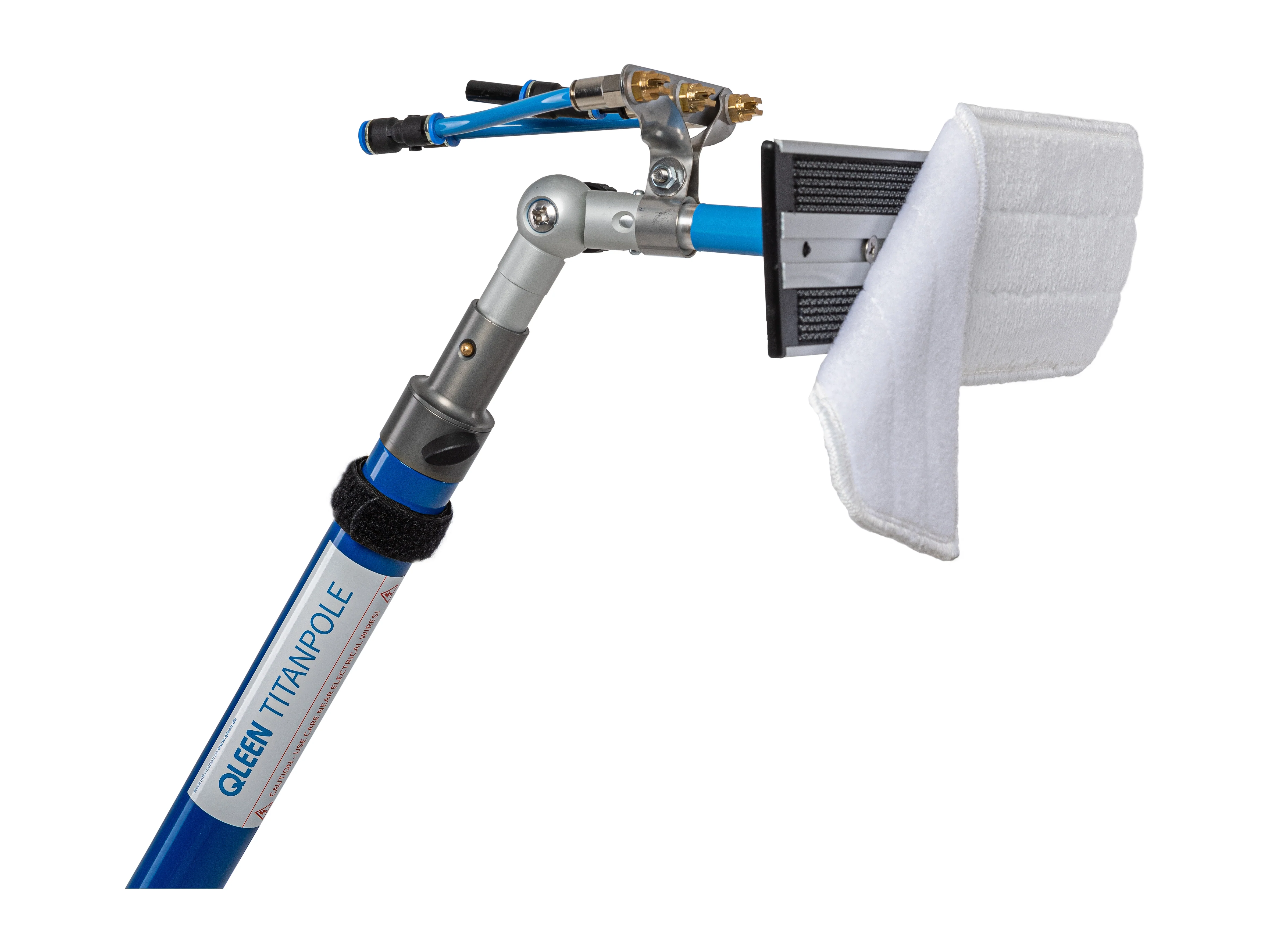 Support pour tapis de course QLEEN 2025 avec 3 embouts motorisés et joint en aluminium réglable