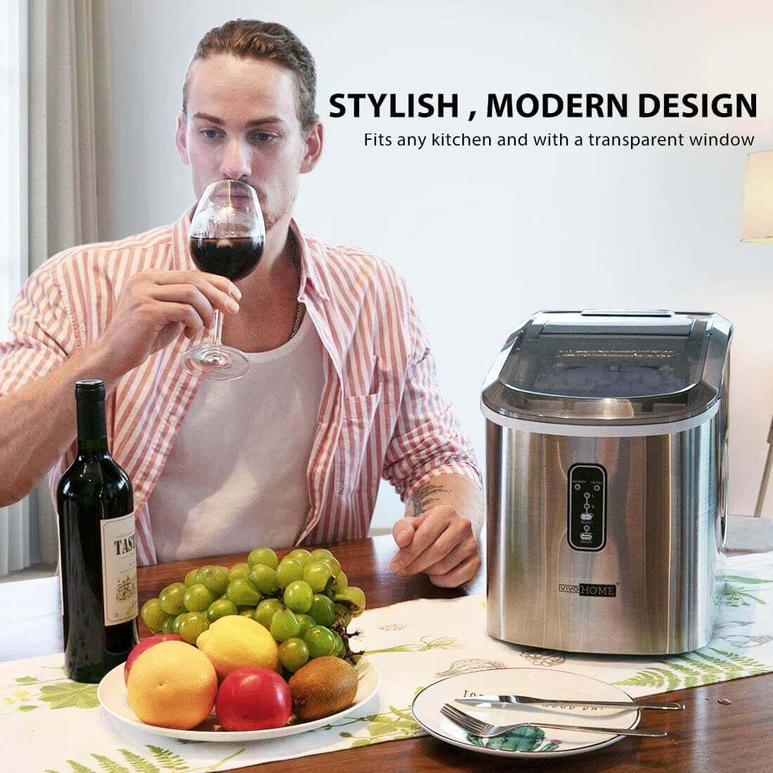 2025 Automatisk kugleformet ismaskine i rustfrit stål – Produktion på 11 kg/dag