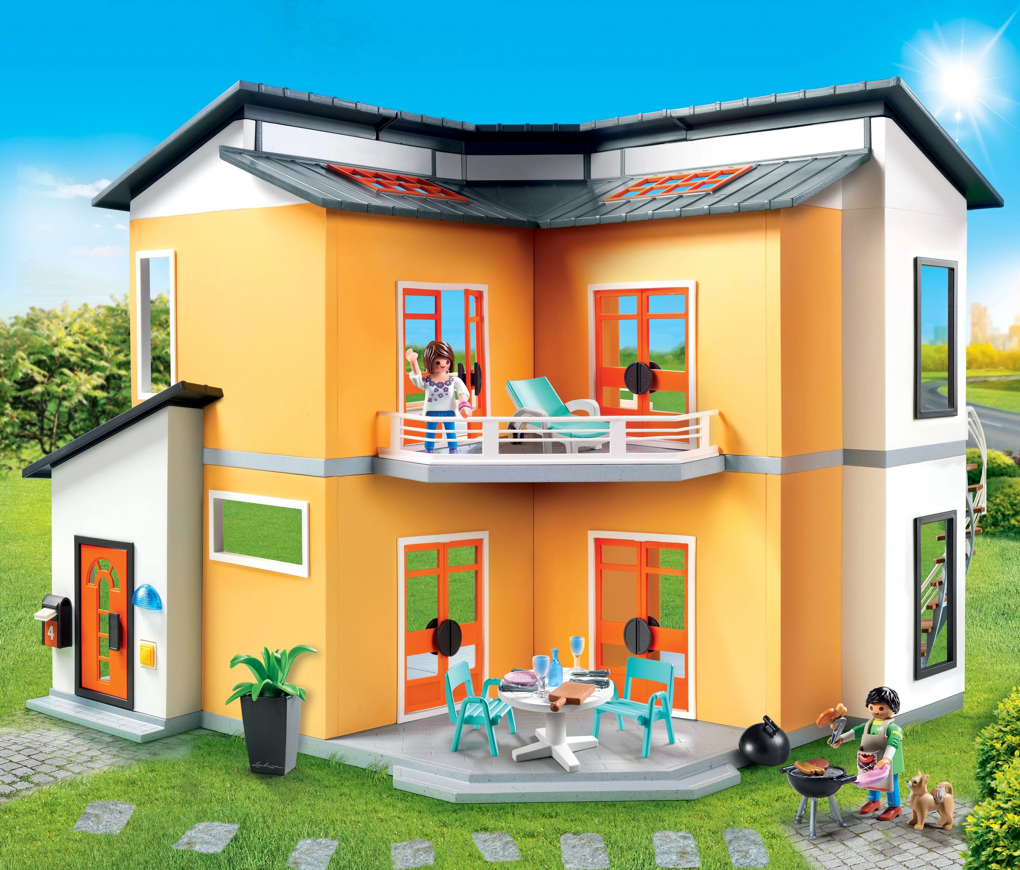 2025 PLAYMOBIL Modern House Dukkehussæt