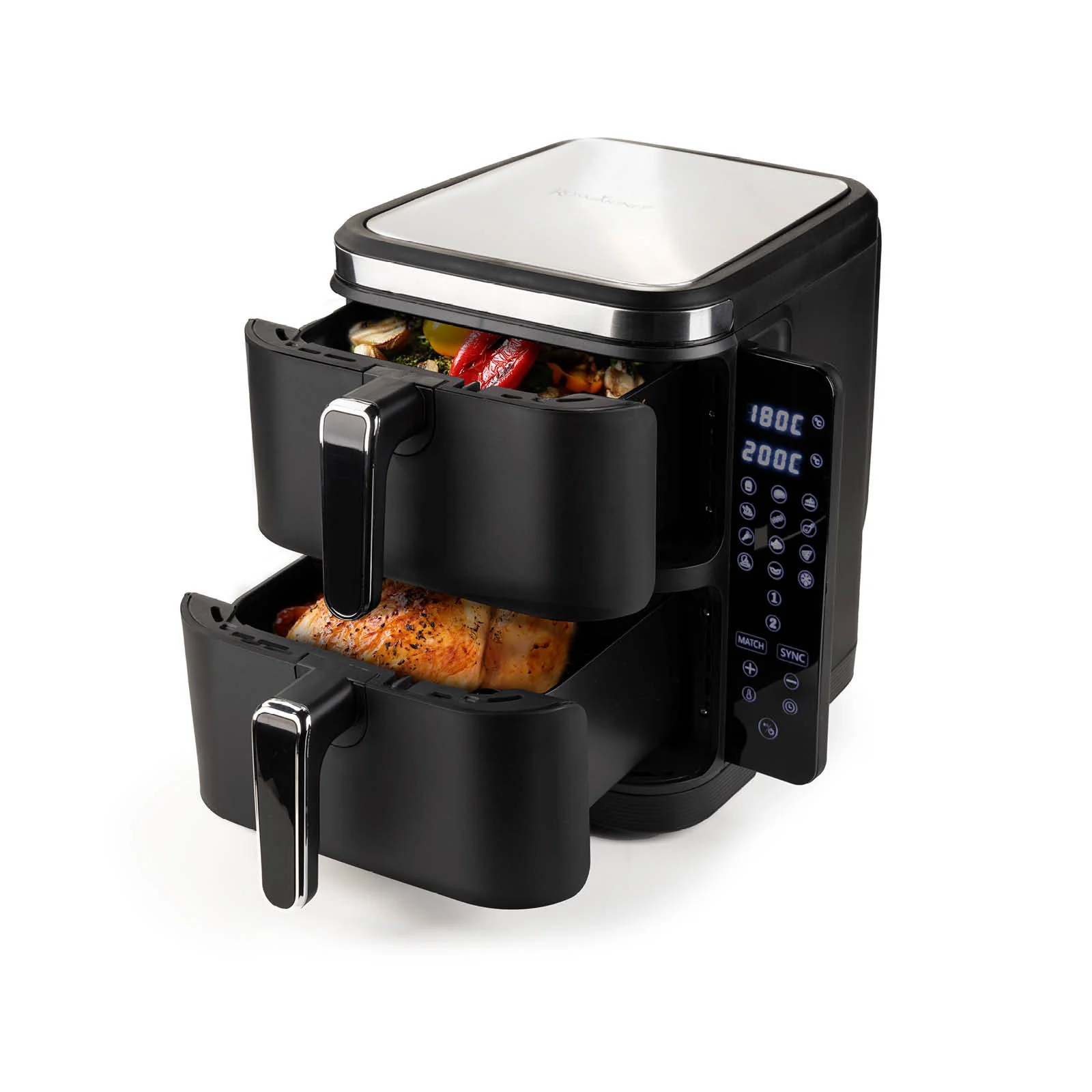 Friteuse à air chaud Rosmarino Tower XXL 2025 – 10,4 L