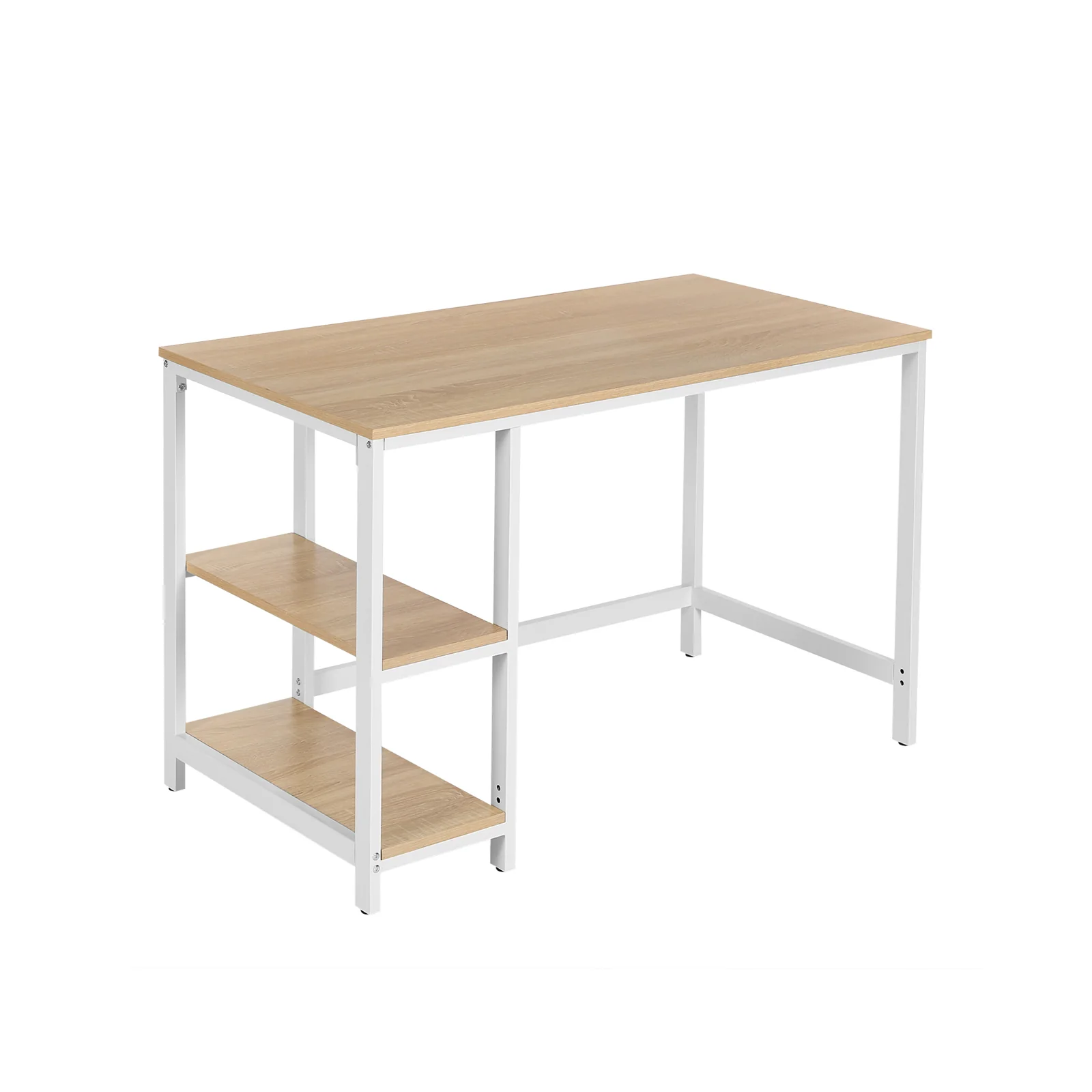 Skrivebord med metalramme