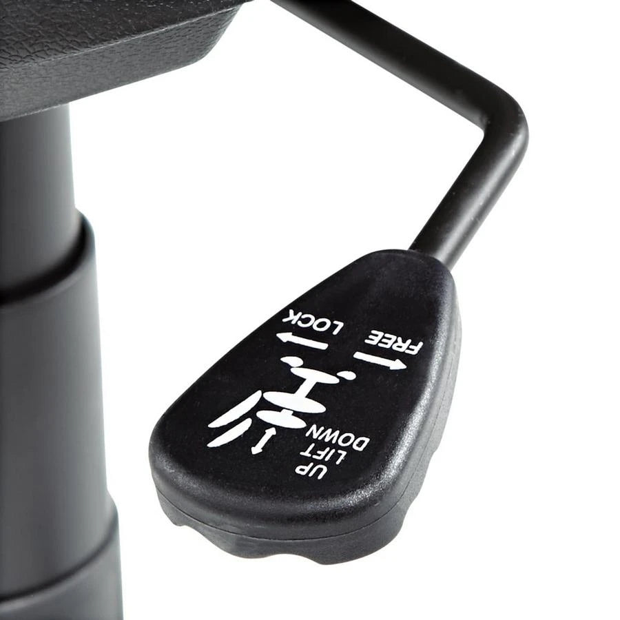 2025 Alera Interval Series Dreje-/Lænestol i Læder, Sort