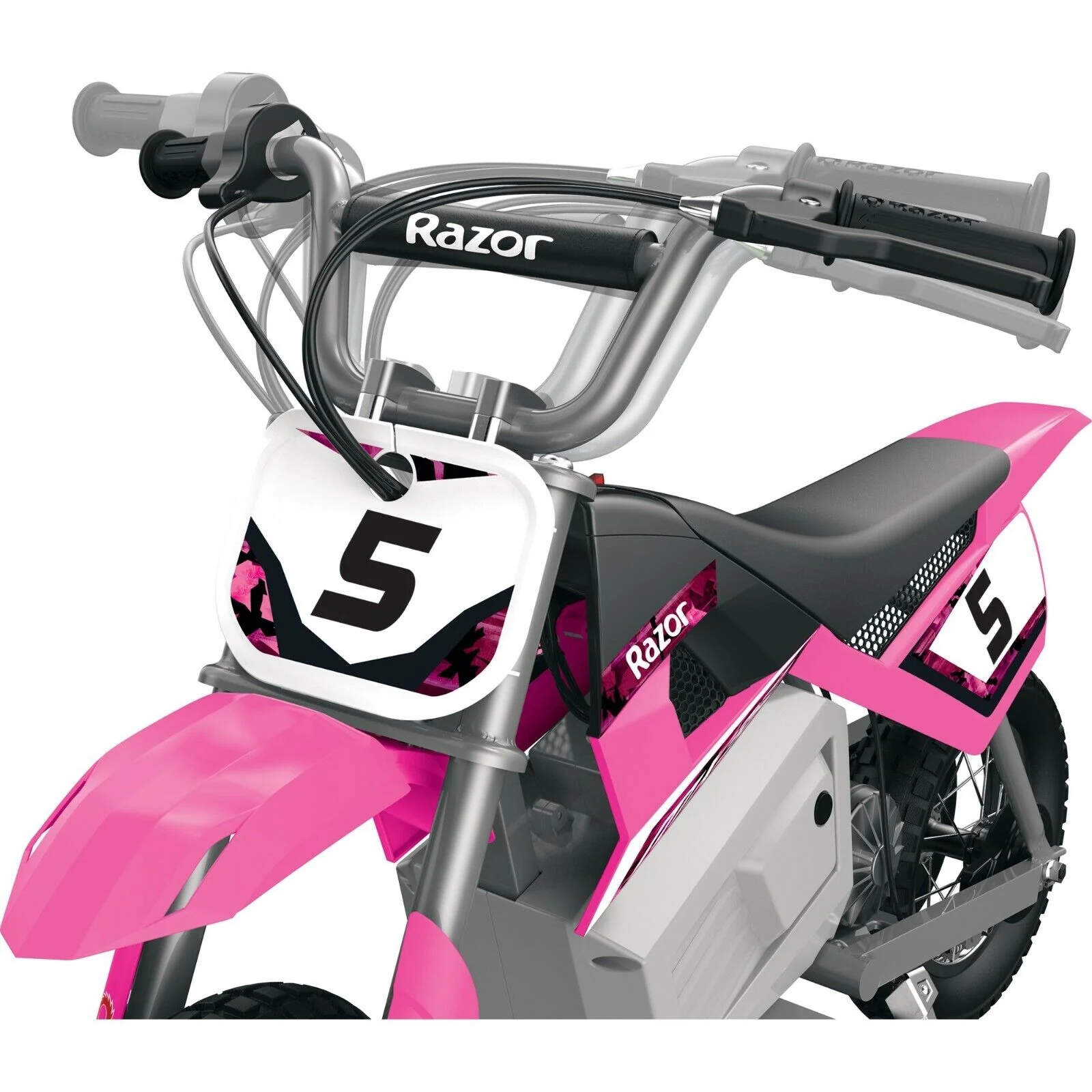 2025 Razor Dirt Rocket MX350 Elektrisk Motocrosscykel til Børn - Pink