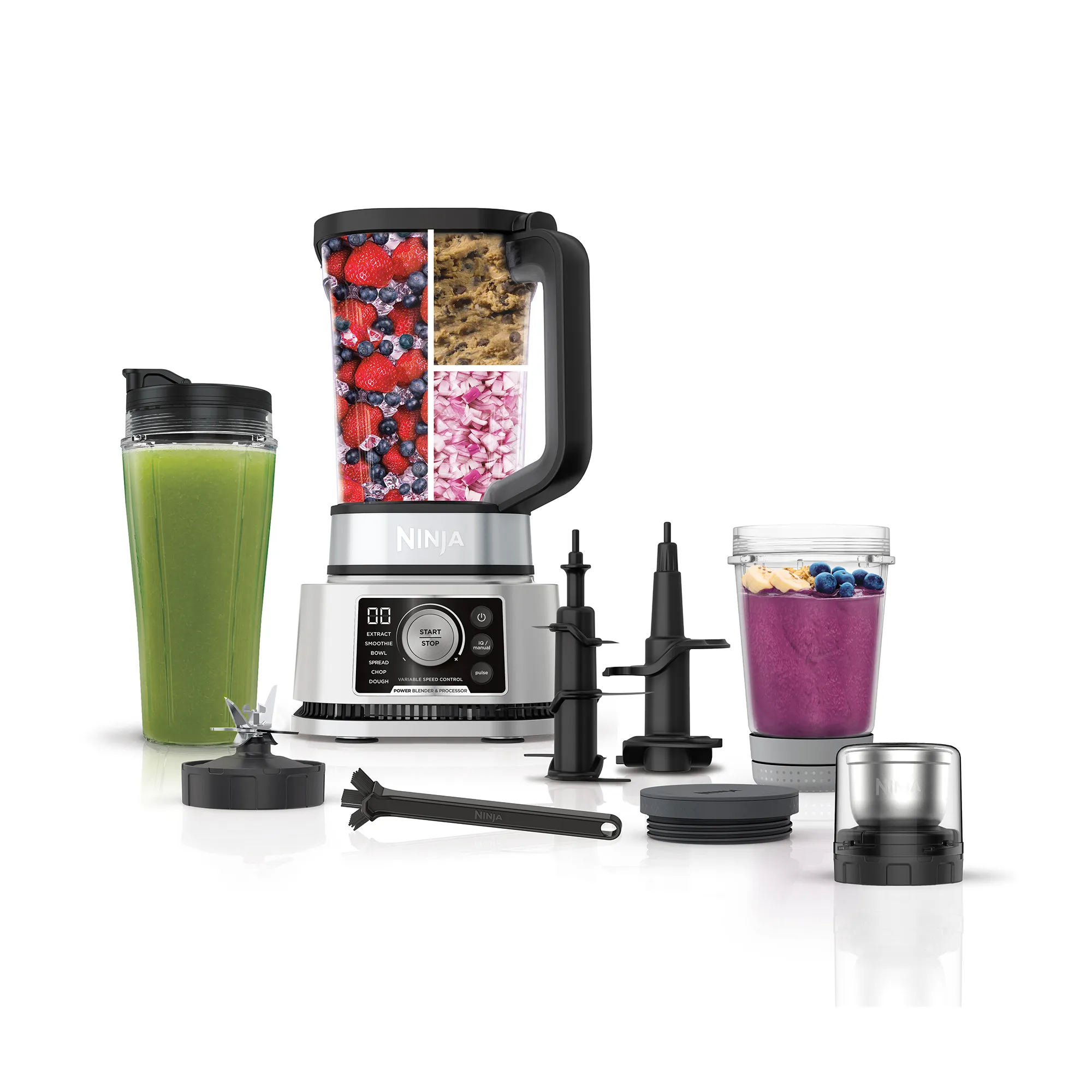 2025 Mega Ninja Power Blender Processor Madlavningssystem