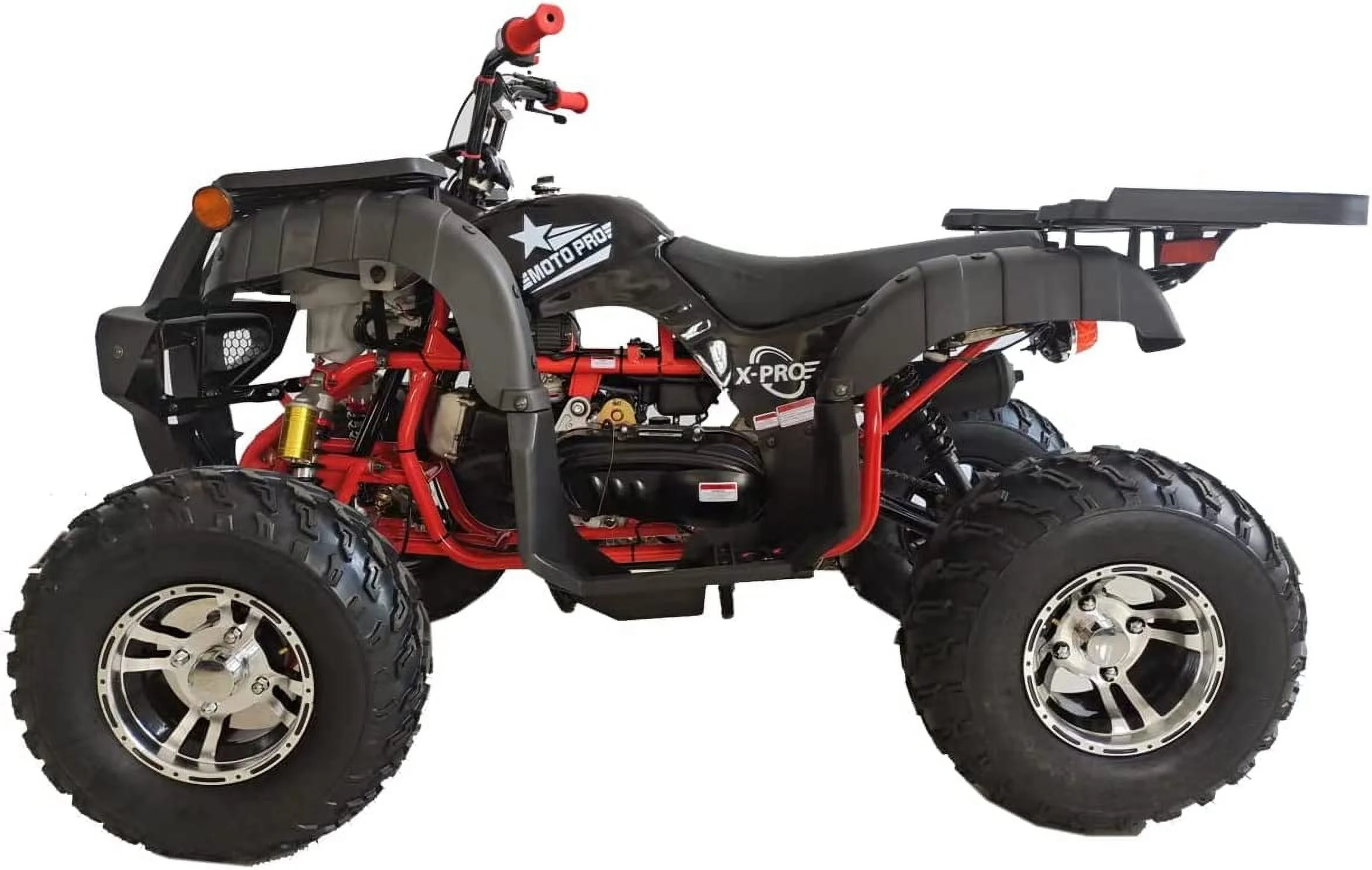 X - Pro Brand New 200cc Gas ATV, with Automatic Transmission W/Reverse 23"/22" Aluminum Rim Wheels
