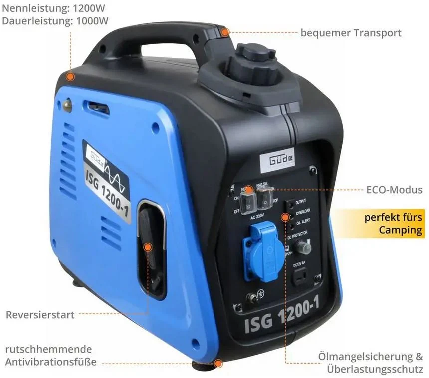 Générateur onduleur Güde ISG 1200-1 2025