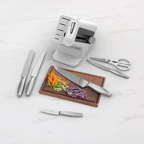 2025 Ninja MAX PRO Airfryer. 6,2 L Sort/Kobber. AF180EUCP + Ninja StaySharp Knivsæt Hvid. K62006EUWH + Ninja Foodi ZEROSTICK 28 cm Stegepande. Grå. C30028EU