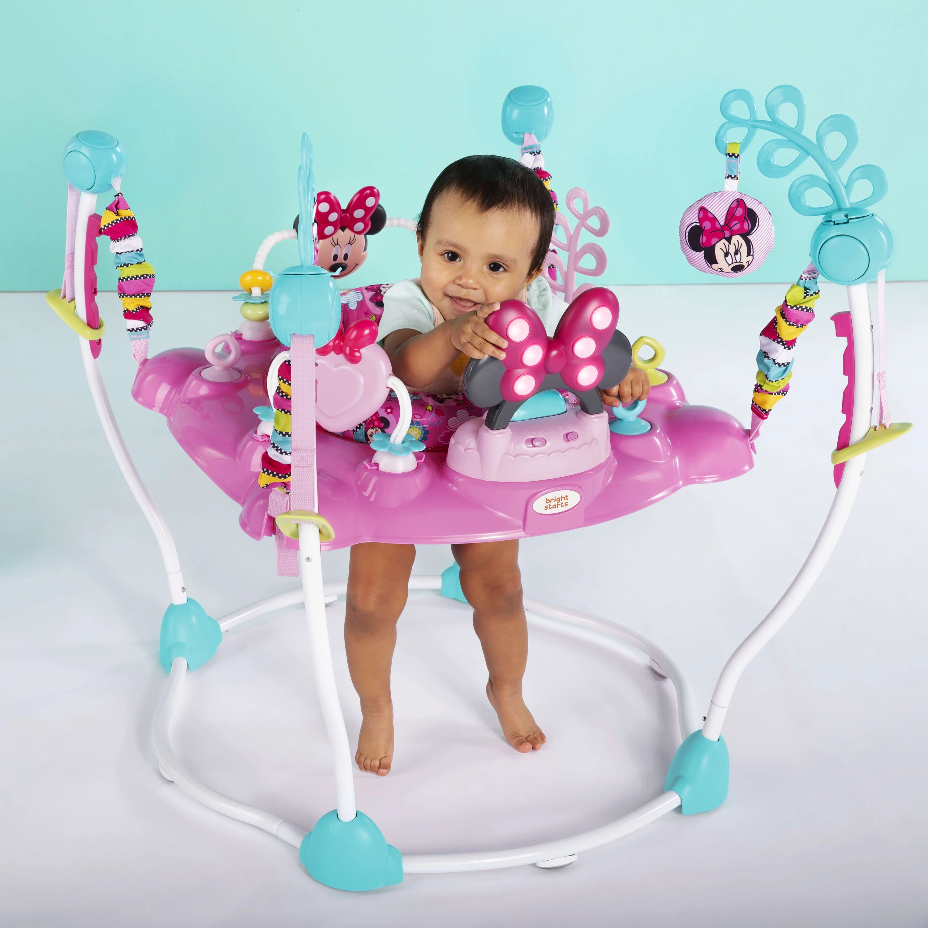 2025 Bright Starts Disney Baby Minnie Mouse PeekABoo transat d