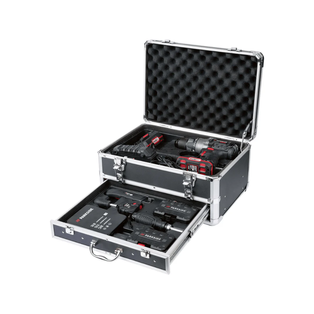 PARKSIDE PERFORMANCE Akku-Schlagbohrschrauber mit Zubehör »PSBSAP 20-LI B2« (2025). 20 V