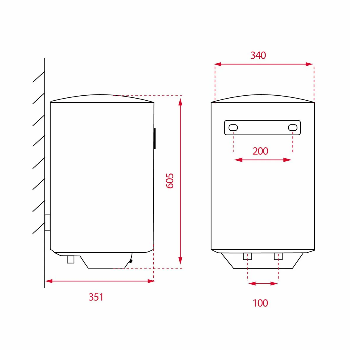 2025 Teka EWH 30 C 30 L elektrischer Warmwasserbereiter