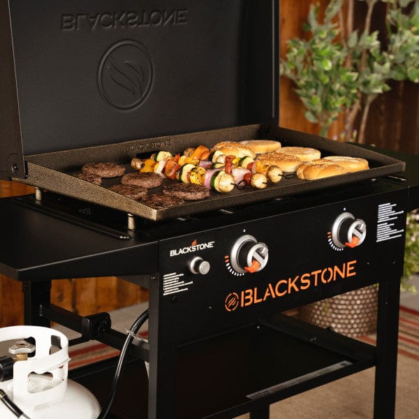 Plaque de cuisson Blackstone 28" avec couvercle – Une nouvelle expérience de cuisine en plein air