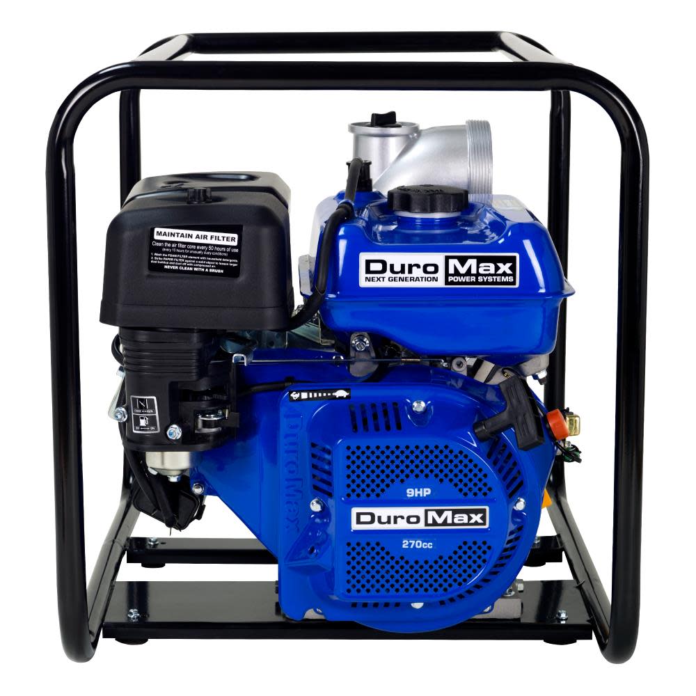 2025 DuroMax 270cc 4-tommer benzinvandpumpe