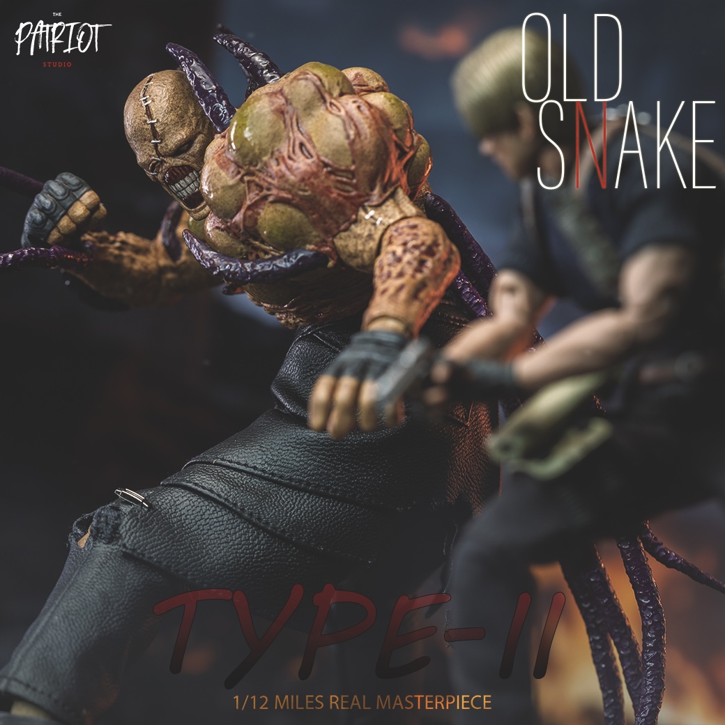 (Pre-order)Patriot Studio 1/12 Old Snake Realistic Figure PA020B