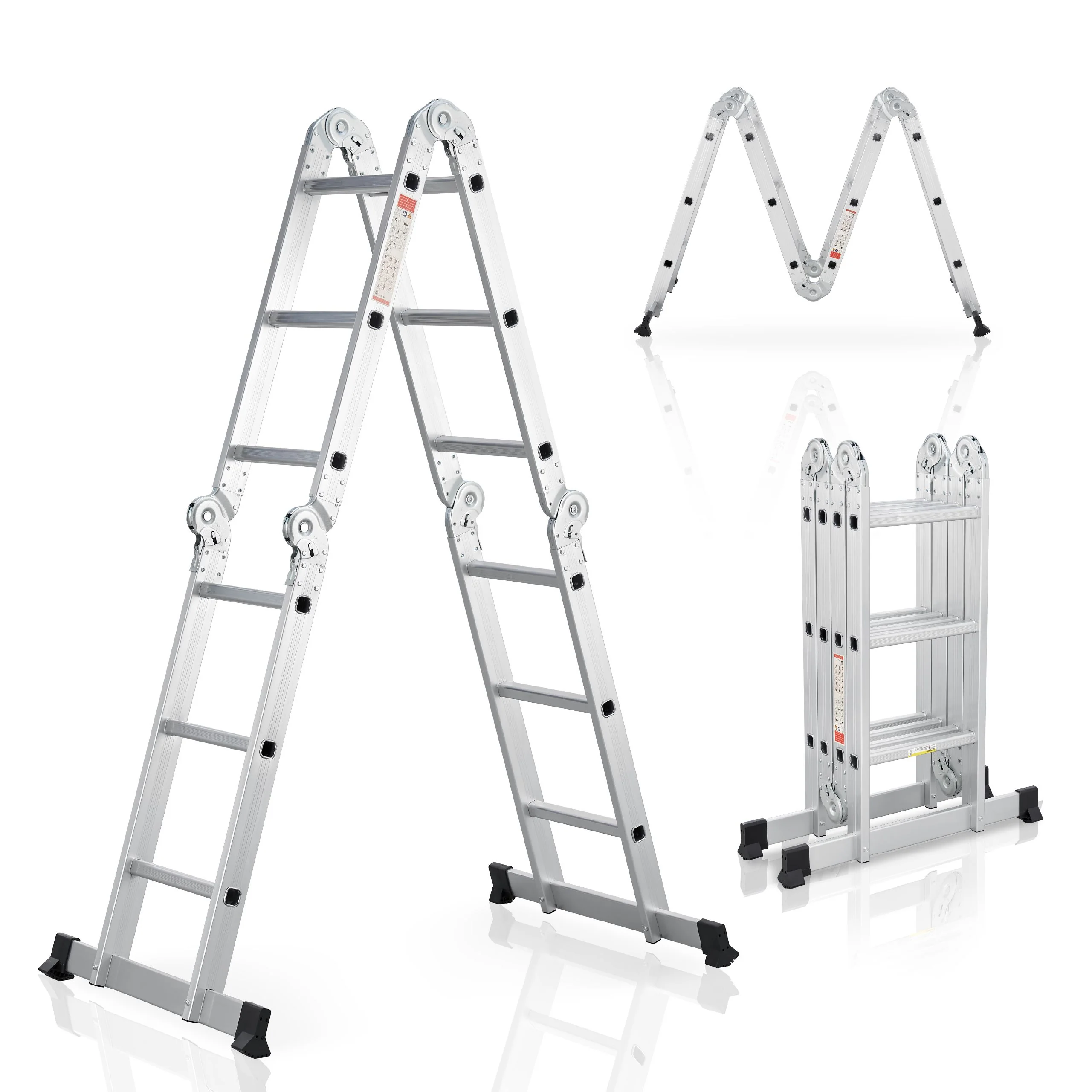2025 Multifunktionel aluminiumsstige 3,6 m – Alsidig, stabil og kompakt