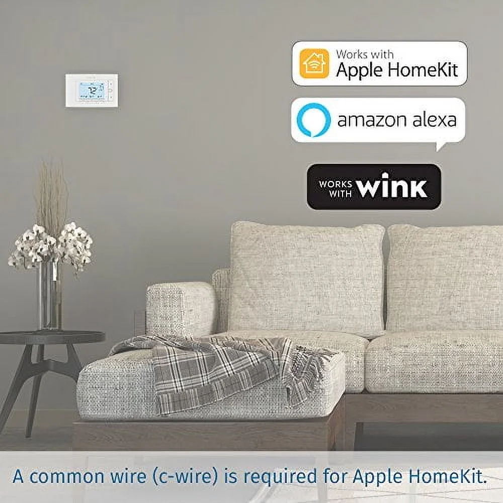 Sensi Smart Programmable Wi - Fi Thermostat - White