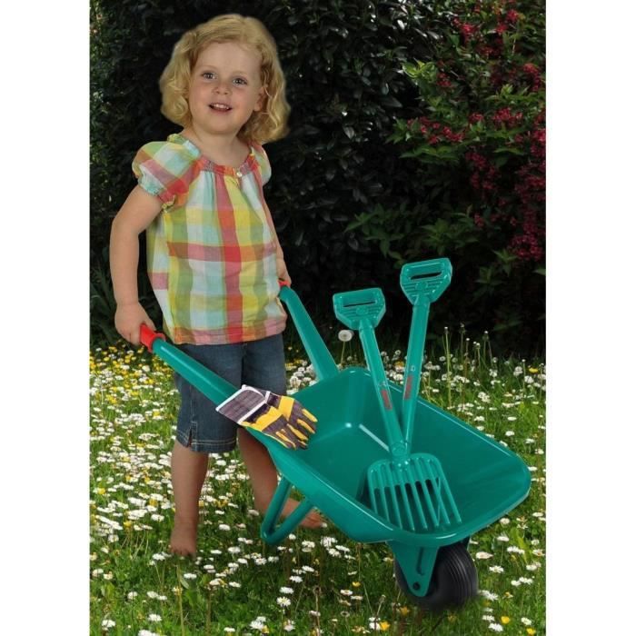 Ensemble de jardin pour enfants Klein avec brouette