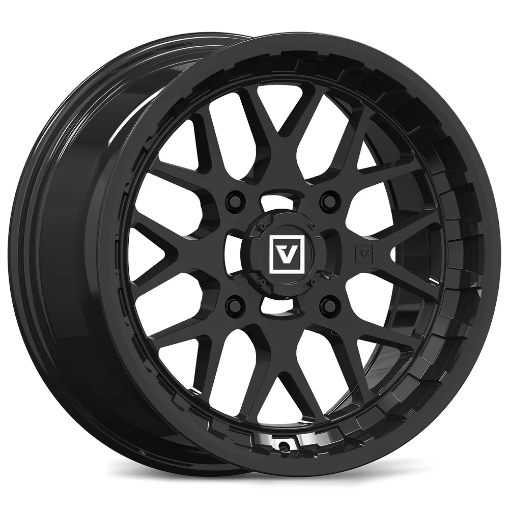 Valor V03 14" Wheels Black 30" Terminator Max Tires Honda Rincon Yamaha Rhino Kawasaki Brute Force Suzuki Kingquad