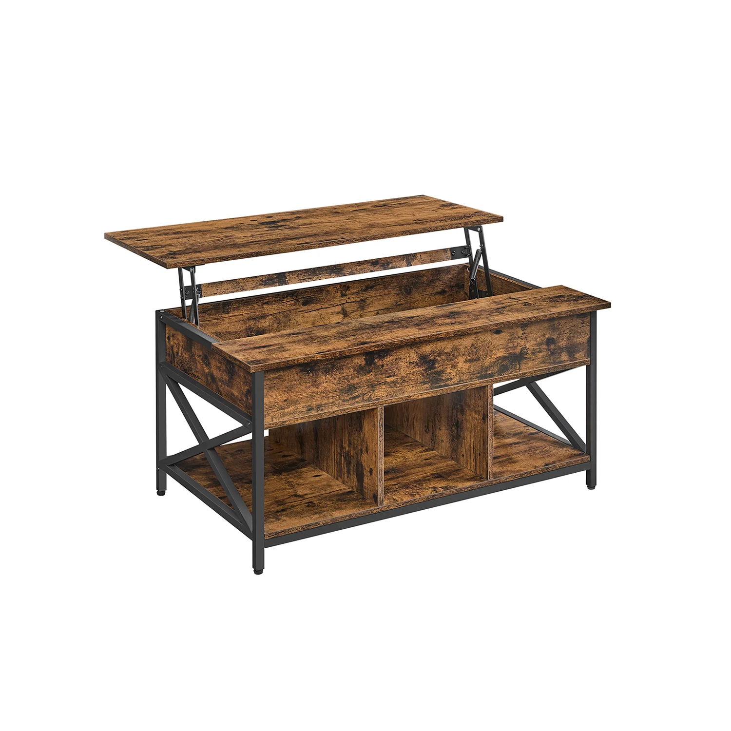 Table basse avec plateau relevable