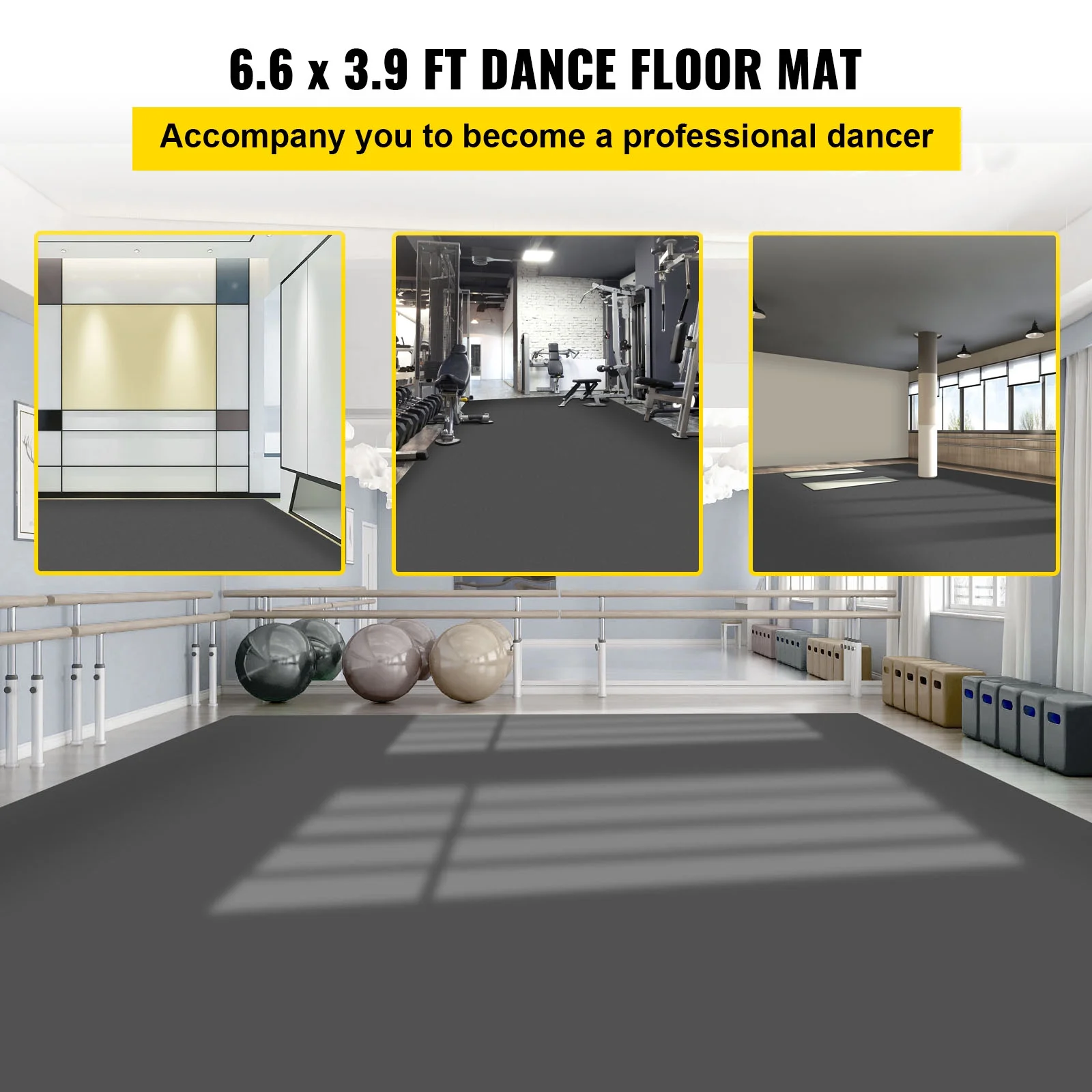 BENTISM Portable Non - Slide Dance Floor for Ballet, Jazz, and Hip - Hop