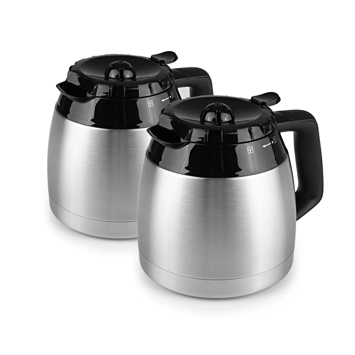 2025 BEEM FRESH-AROMA-PERFECT III – Filterkaffemaskine med kværn – 2 termokande