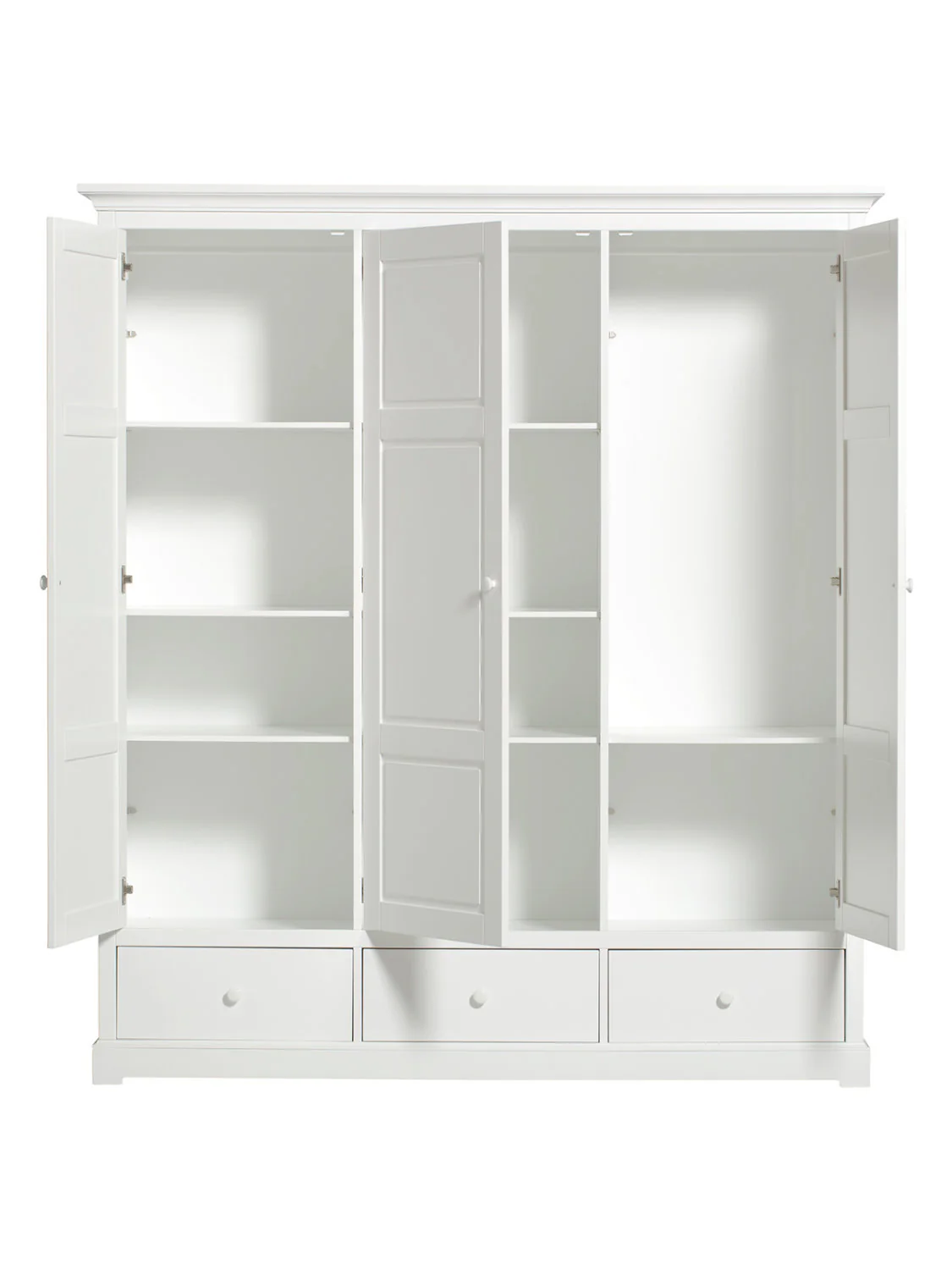 Armoire 3 portes Seaside 2025 - Blanche
