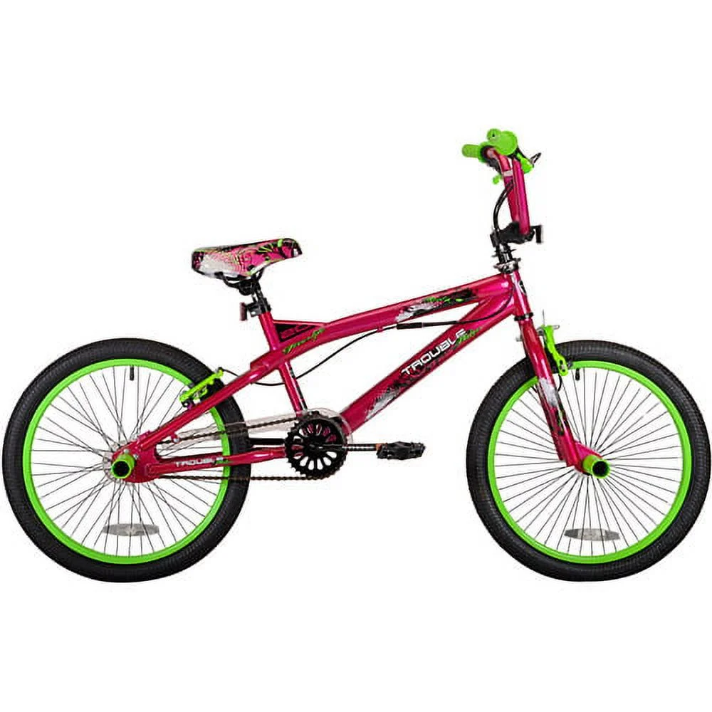 BMX Kent Trouble 20 pouces pour filles. Rose.