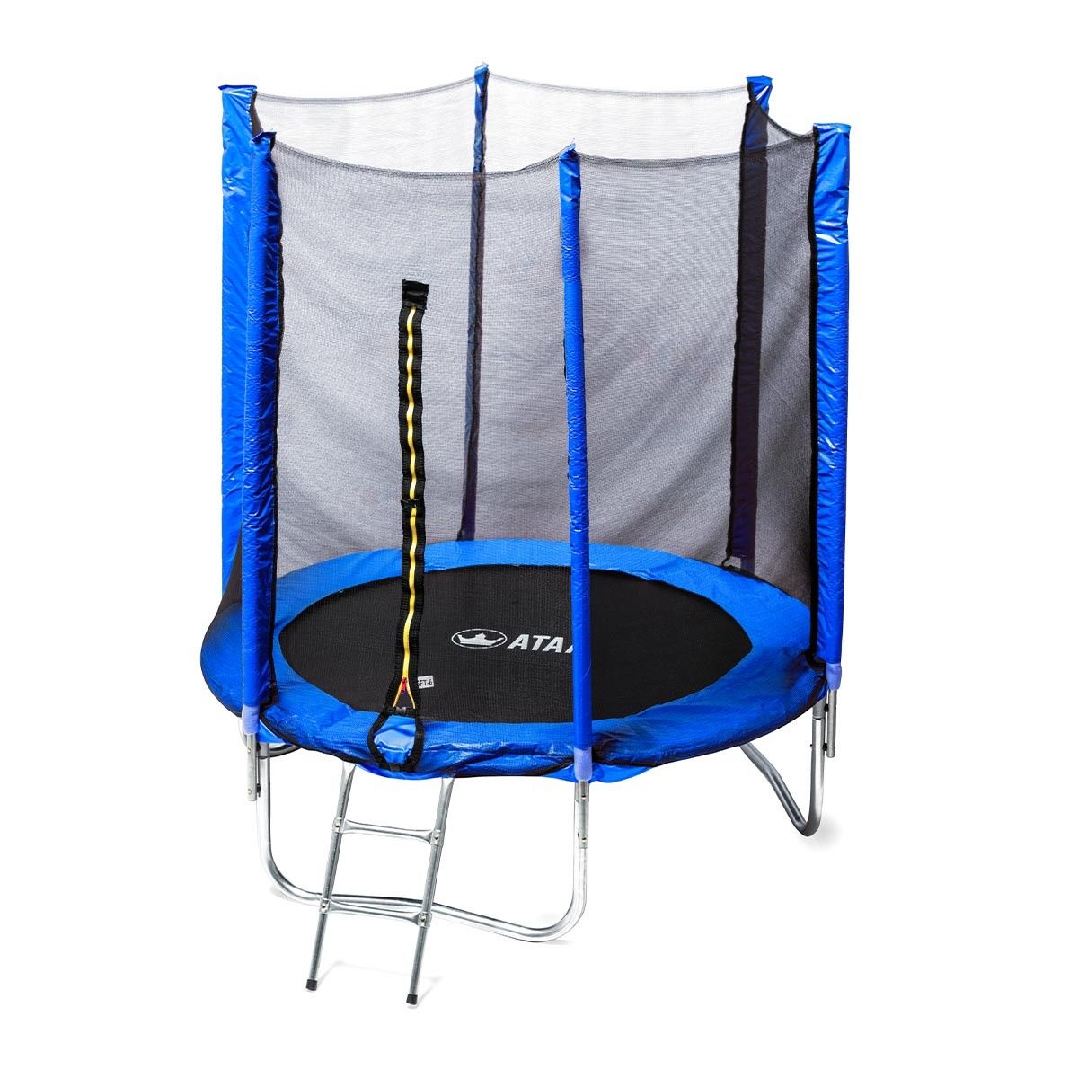 Børnetrampolin 185 Blå - Udendørsspil og legetøj til børn