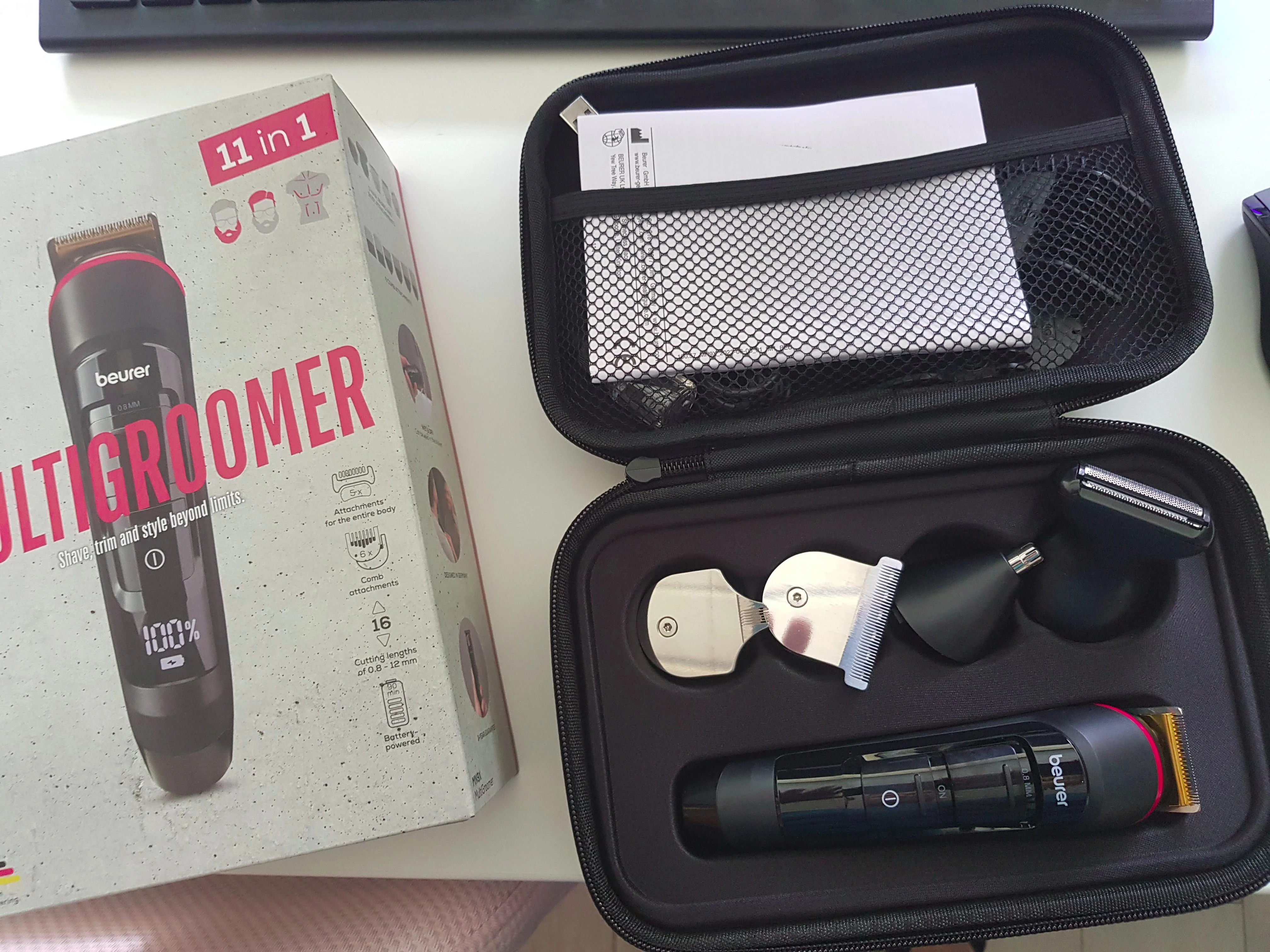 Tondeuse multi-usages/corps Beurer MenCare MN9X Cutdown (2025)