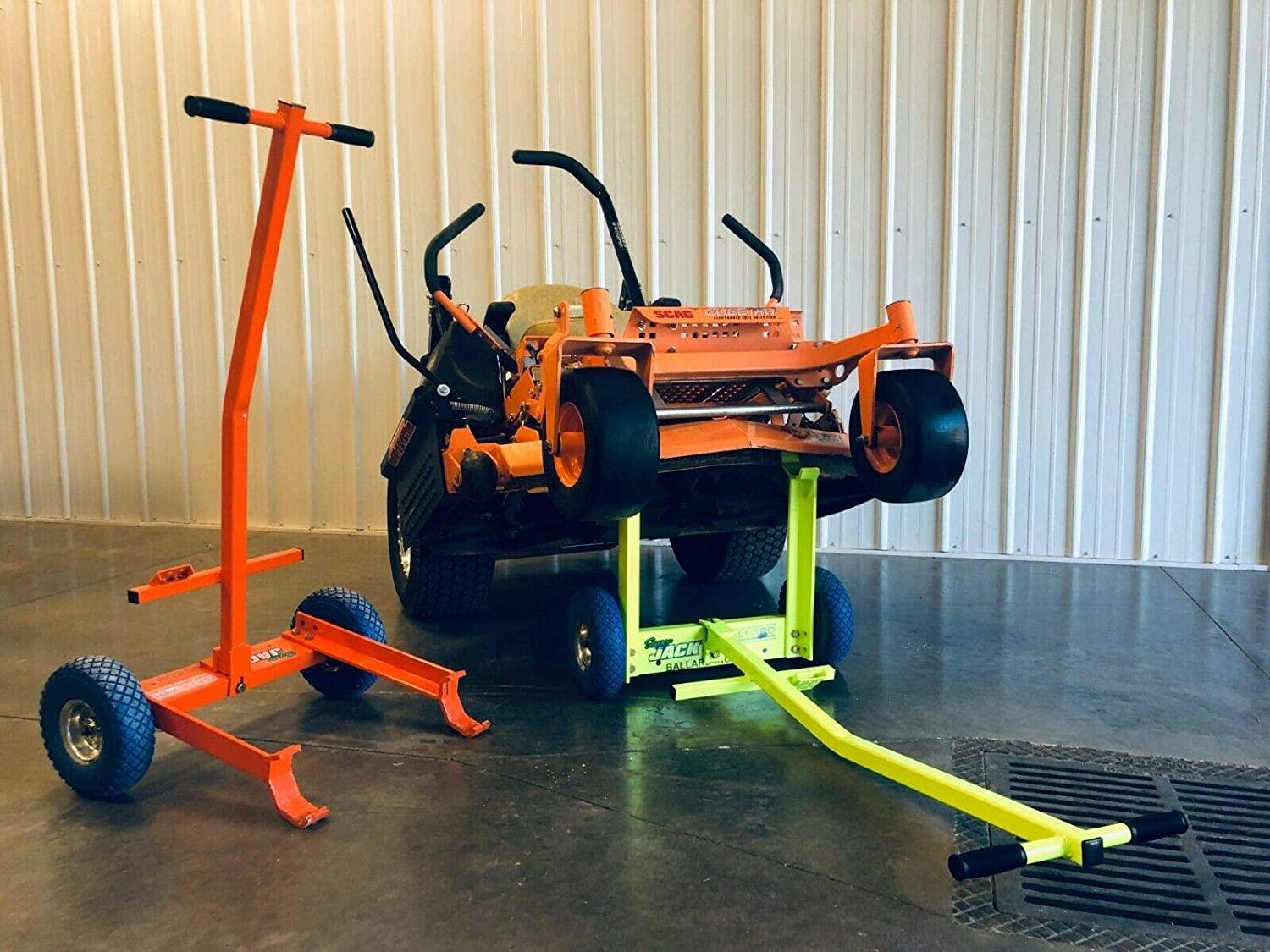 2025 Ballard Inc Super Jack Pro – Plæneklipperlift - ZTR. Stander. Gå-bagved-traktor (High Visibility Orange)