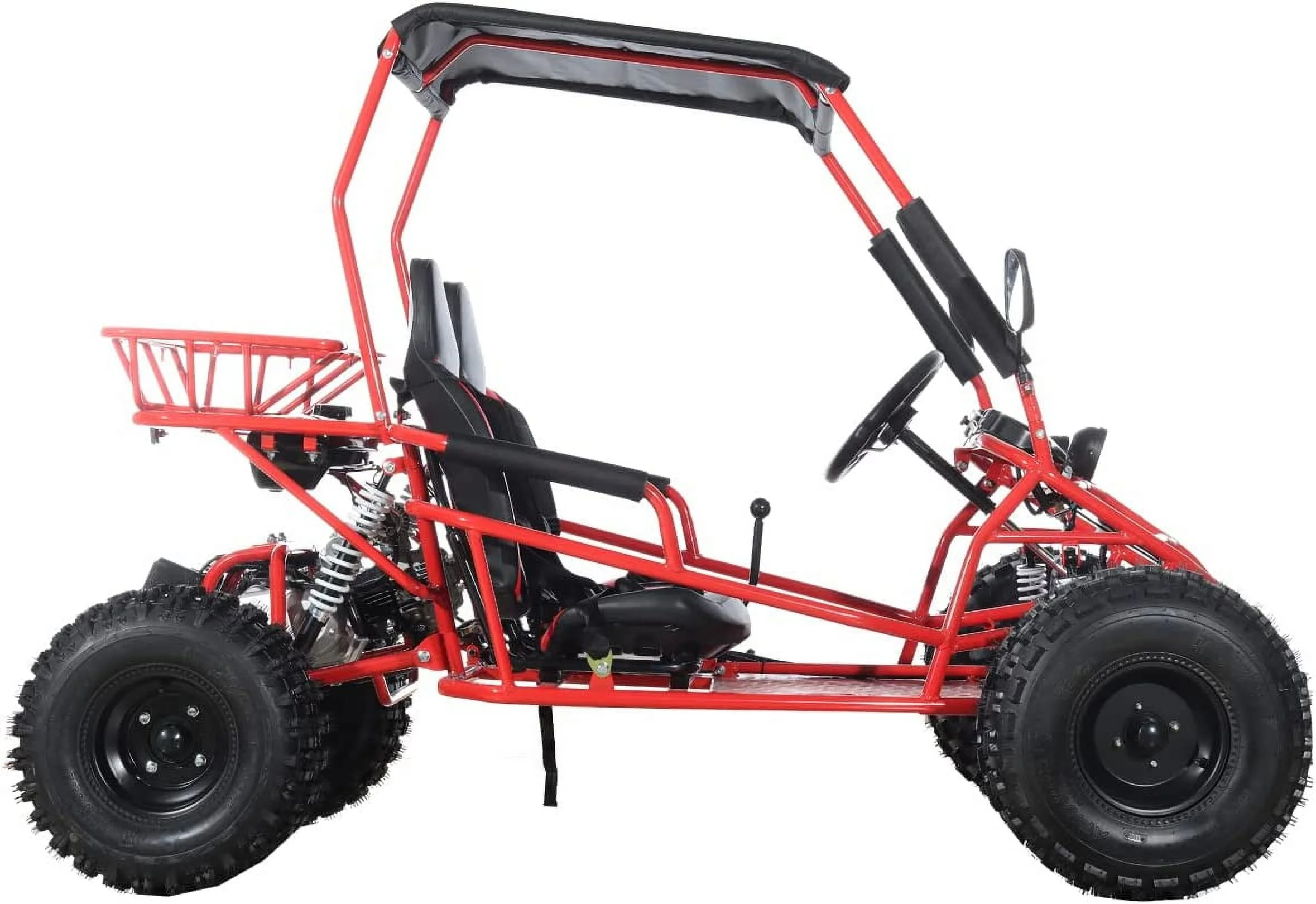 X - Pro New Rover 125cc Gas Powered Go Kart 3 Semi - Automatic Transmission W/Reverse Big 18"/19" Wheels