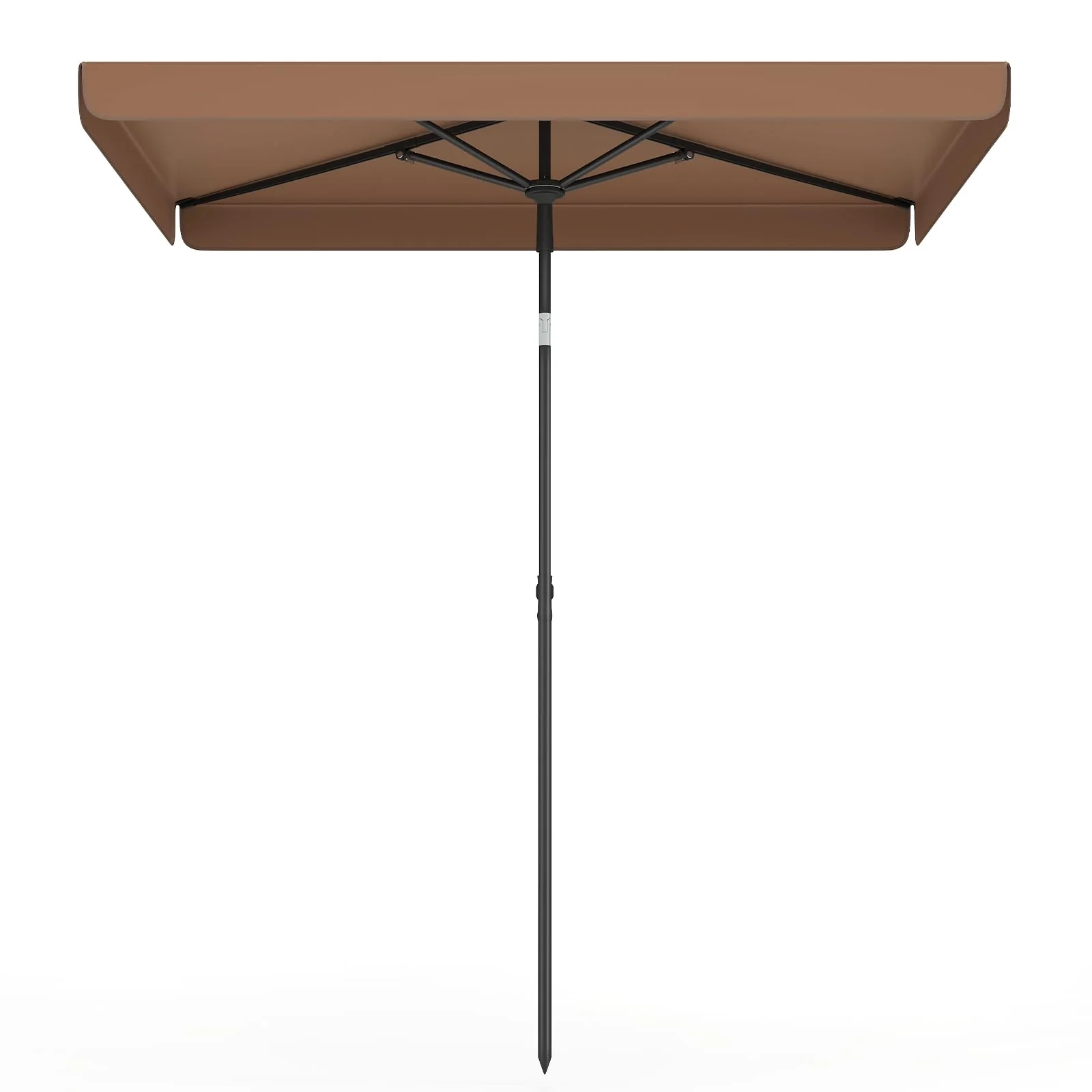 Tangkula 6.5 x 4.3 FT Rectangular Patio Umbrella