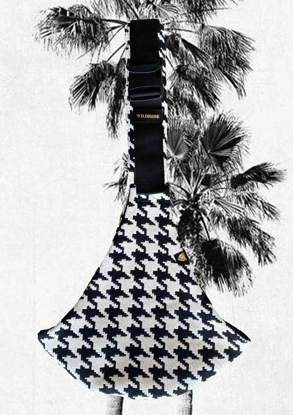 2025 Premium Jacquard Houndstooth Børnebærestol