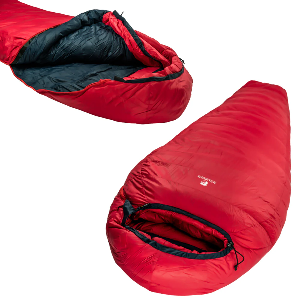 Sac de couchage Alpin Loacker Down Pro 4 saisons 2025 – Duvet 1000 g. -15 °C