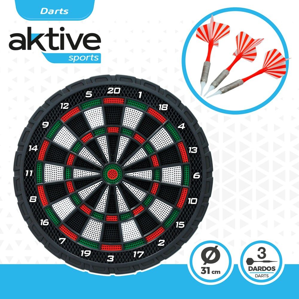 Jeu de fléchettes Aktive Sports Ø31 Cm