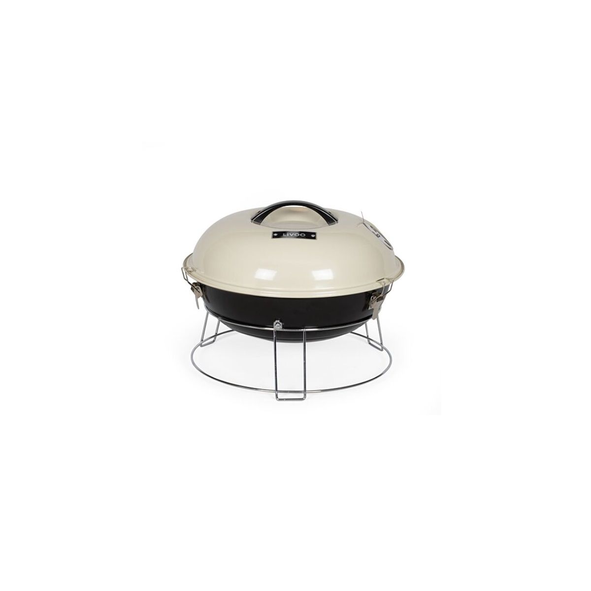 Livoo Kulgrill 38cm Beige - Doc301