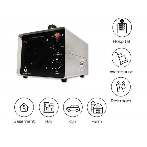 Neway 3500UV ozongenerator – 3 ozonplader med UV-kontrol