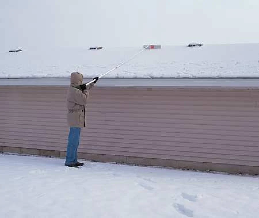 Seymour - 96022S S500 Industrial 24in Aluminum Roof Rake Snow Tool