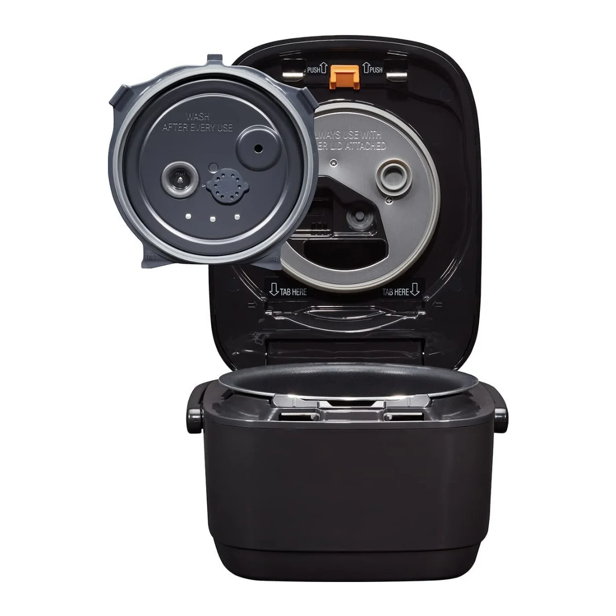 Zojirushi NW - JEC10BA 5.5 - Cup Capacity Pressure Induction Heating Rice Cooker and Warmer (Black)