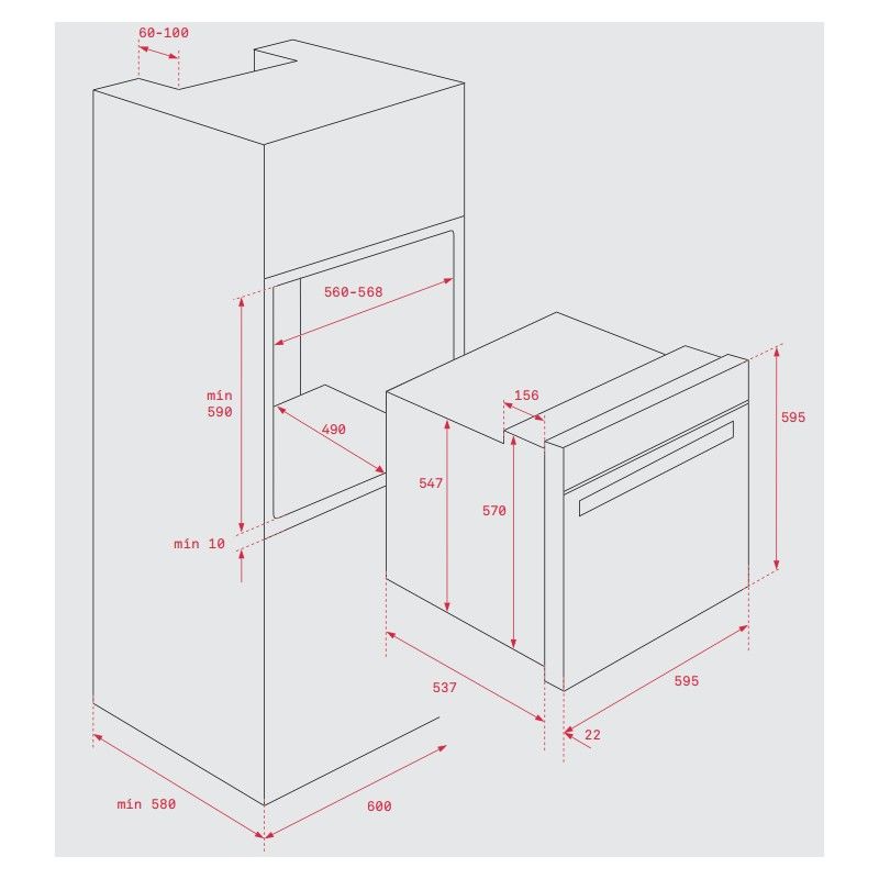 Four Teka Hbb490 72 L 2563 W A