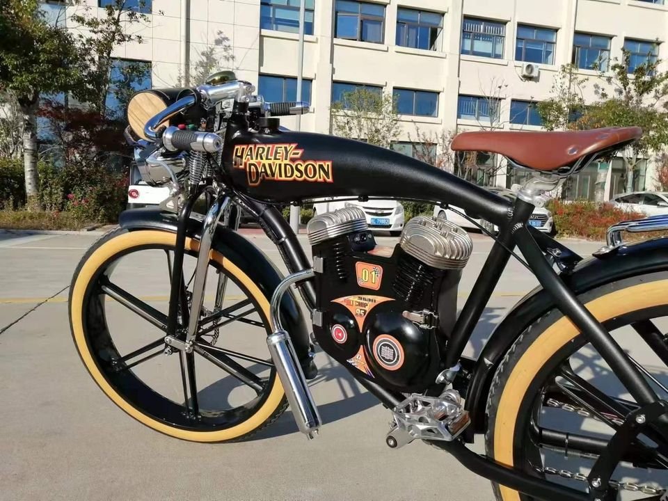 48V Europe Vintage Fat Tire Velo Electrique Adulte Retro Dame Home Electric Road Bike